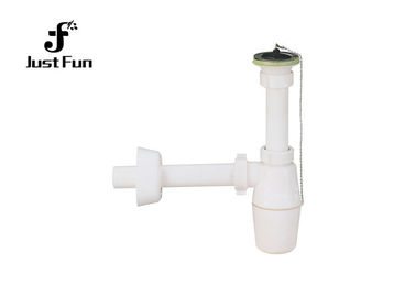 白い色の洗面器の下水管管、流しの洗面器のためのPPポリ塩化ビニールの不用な管
